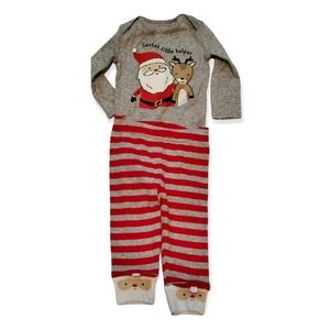 2 Carter's Christmas Outfits 9Months